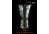 AMORN) Vase 300 SL - แจกันแก้วคริสตัล เจียระไน 